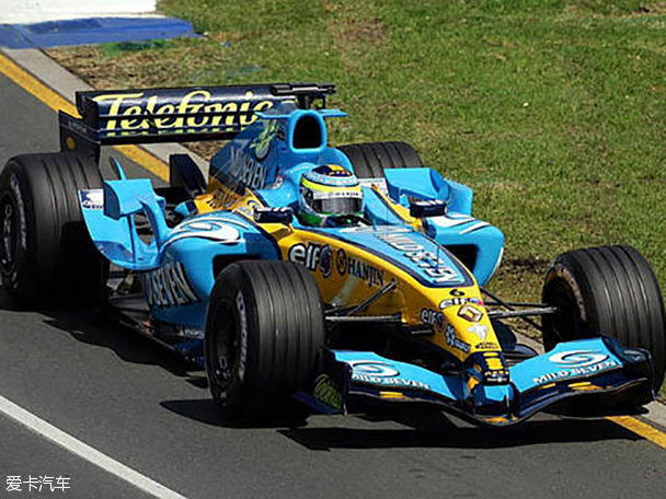 2002赛季时的雷诺f1赛车