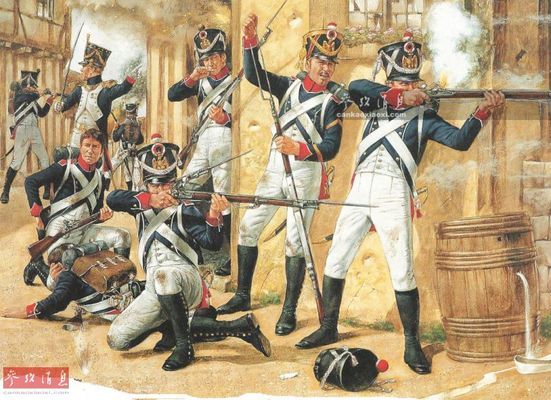 拿破仑战争时期的法国步兵